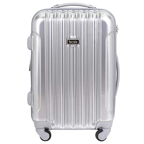 kensie Women's Alma Hardside Spinner Luggage, Expandable, Japanese Carmine Red, Carry-On 20-Inch