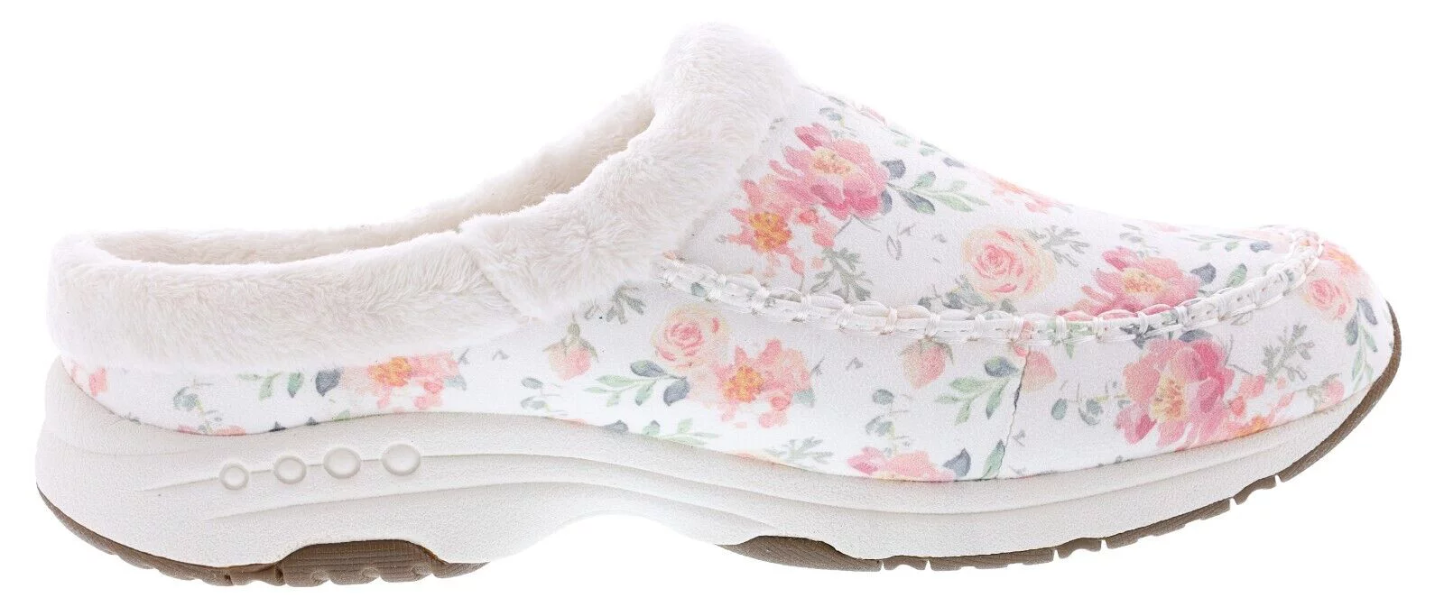 Easy Spirit Women's Travelfurr 2 Medium Width Mule Clogs