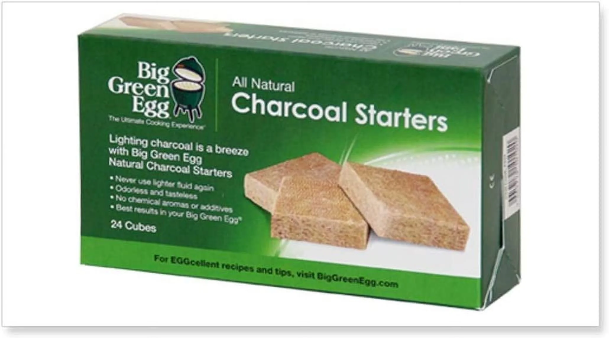 Big Green Egg All Natural Charcoal Starters - 24 cubes Limited Edition