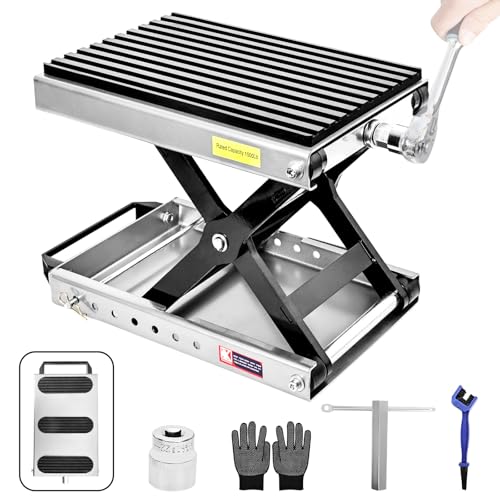 1500 LBS Motorcycle Jack, Thickened 0.48