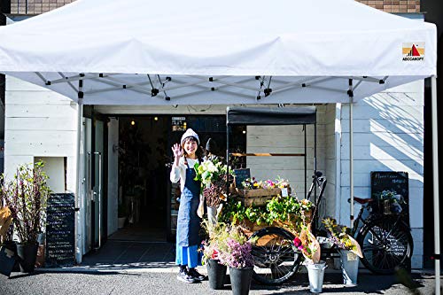 ABCCANOPY Easy Pop Up Canopy Tent with Sidewalls 10x10 Commercial -Series, White