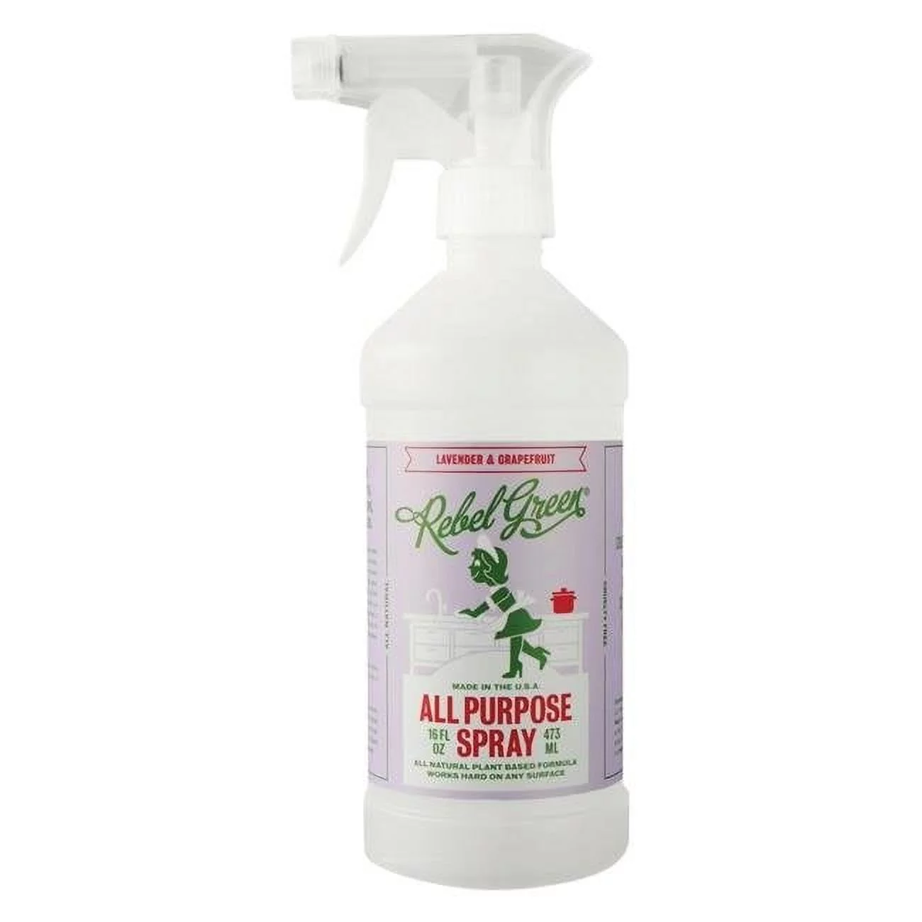Rebel Green 300097 Lavender All Purpose Spray, 16 oz - Pack of 4