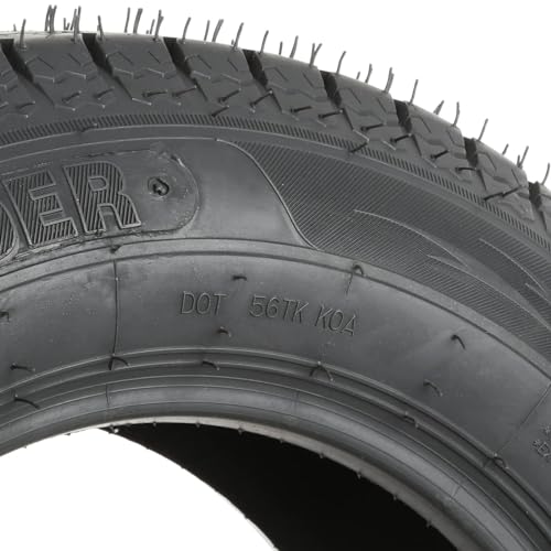 Set of 4 Heavy Duty Trailer Tires ST205/75R15 205 75 15 10-Ply Load Range E, 205 75R15 ST 205/75/15, 111/106N
