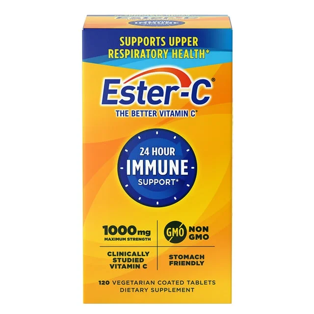 American Health - Ester-C with Citrus Bioflavonoids 1000 mg. - 120 Vegetarian Tablets