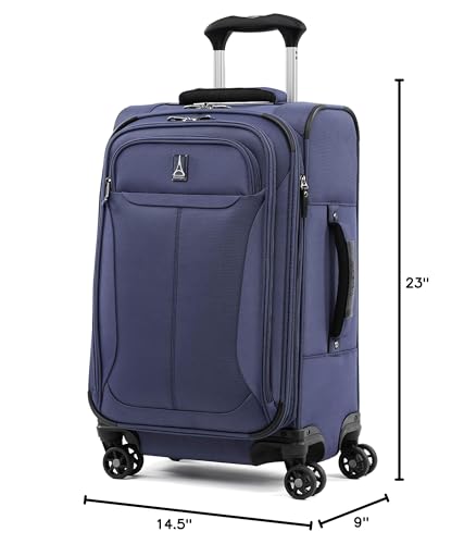 Travelpro Tourlite Softside 2-Piece Set, Expandable Luggage with 4 Spinner Wheels, Lightweight Suitcase, 21