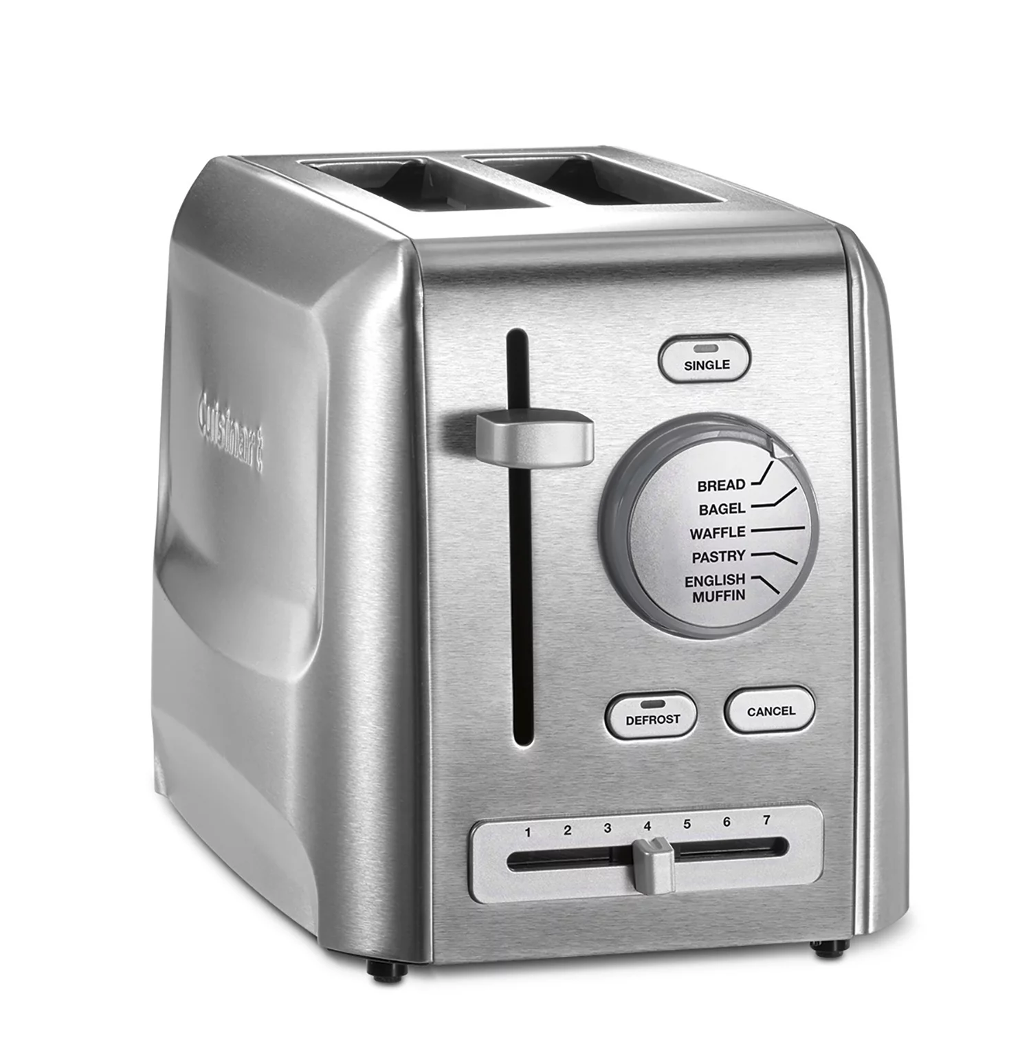 Cuisinart CPT-620 2-Slice Custom Select Toaster, Stainless Steel