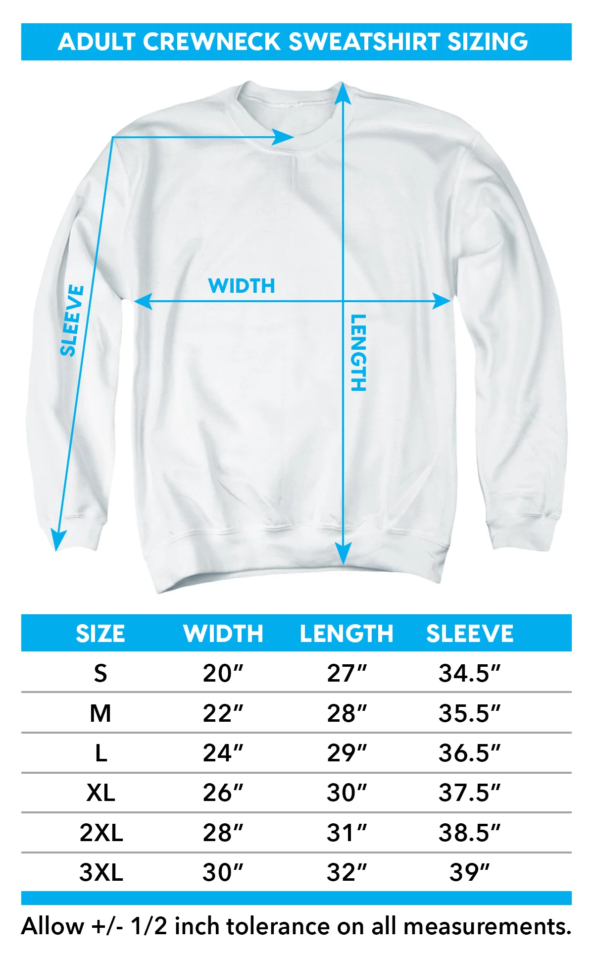 Paw Patrol Skye Badge Unisex Adult Crewneck Sweatshirt