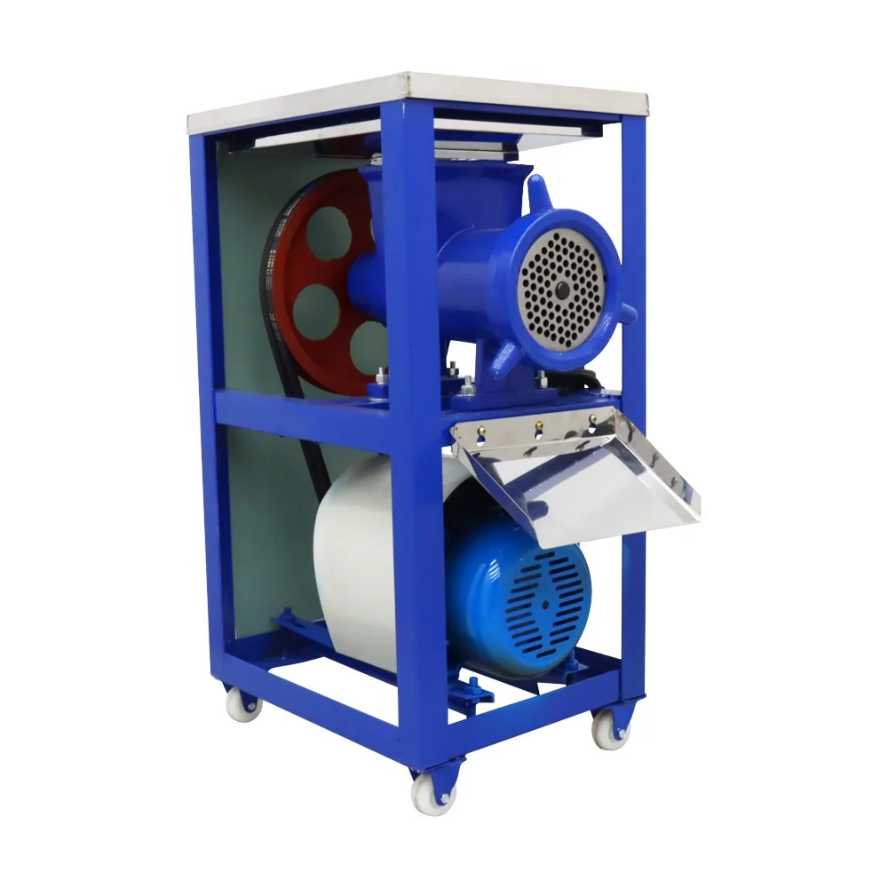 TECHTONGDA Electric Bone Crusher Feed Processer Stainless Steel Fish Chicken Meat Grinder 2.2KW 220V