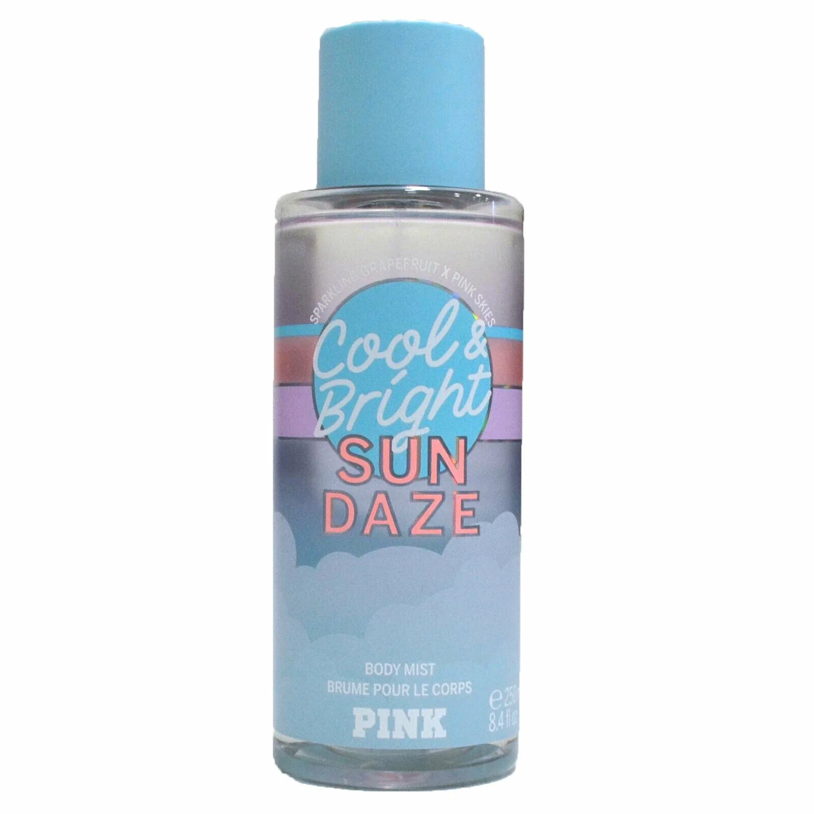 Victoria's Secret Pink Fragrance Mist Body Spray Splash 8.4 Fl Oz Vs New Limited Fragrance:Cool & Bright Sun Daze