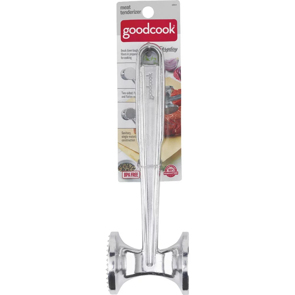 1 PK, Goodcook 20015-Goodcook 10 In. Aluminum Meat Tenderizer