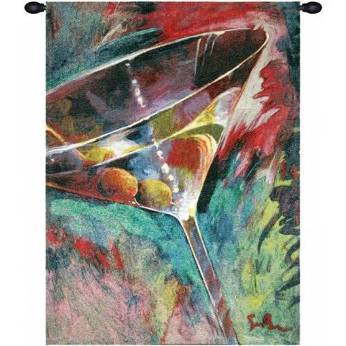 Charlotte Home Furnishings Unforgettable Cocktail Glass by Simon Bull Tapestry