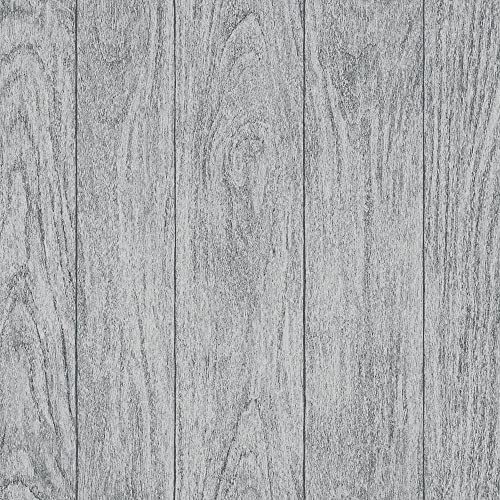 d-c-fix Outdoor Flooring Roll - Grey Oak Wood - 6' x 12', 72 sq.ft - Waterproof & All-Weather Floor Covering - Ideal as Carpet or Tile Replacement for Boat Decking, Balcony, Backyard Patio & Porch