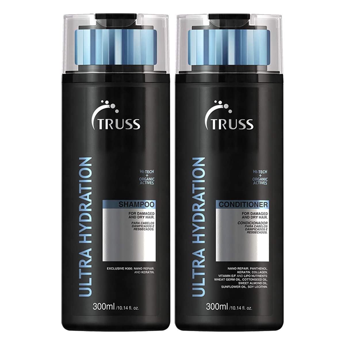 Truss Ultra Hydration Shampoo and Conditioner Set for Dry Damaged Hair