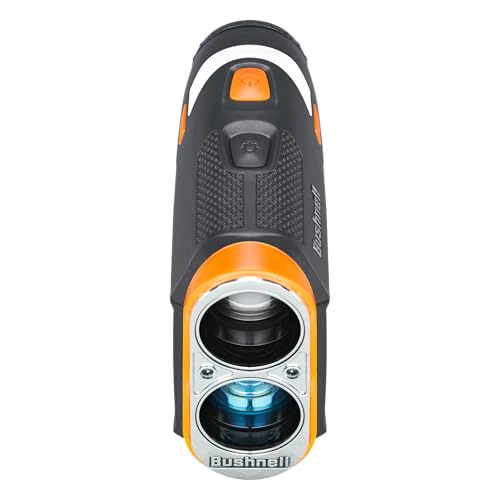 Bushnell Golf Tour V6 Shift Laser Rangefinder with Slope Switch, Visual Jolt Flag Locking, Magnetic Mount, 1300 Yard Range 6X Magnification