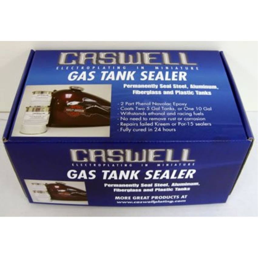 Caswell Epoxy Gas Tank Sealer - Car Kit