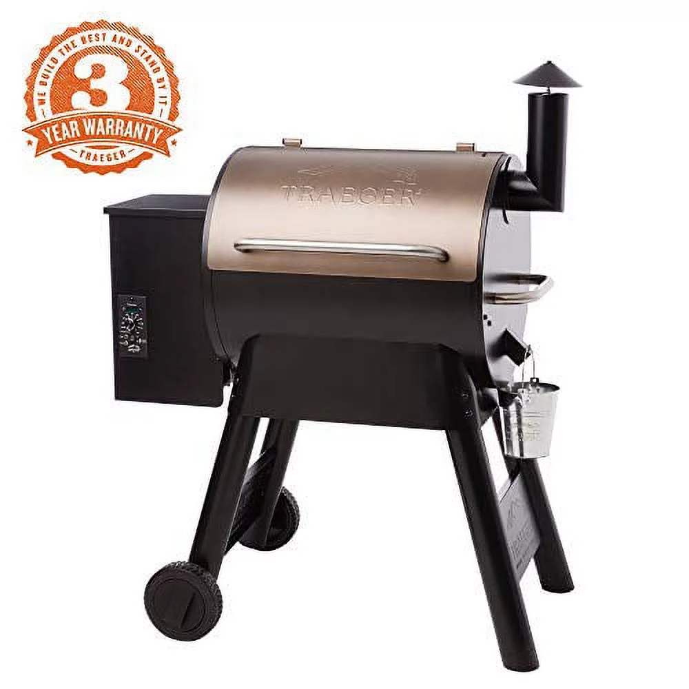 Traeger Grills Pro Series 22 Pellet Grill & Smoker | Bronze, Gen I, 572 Sq. In. Capacity | TFB57PZBO model