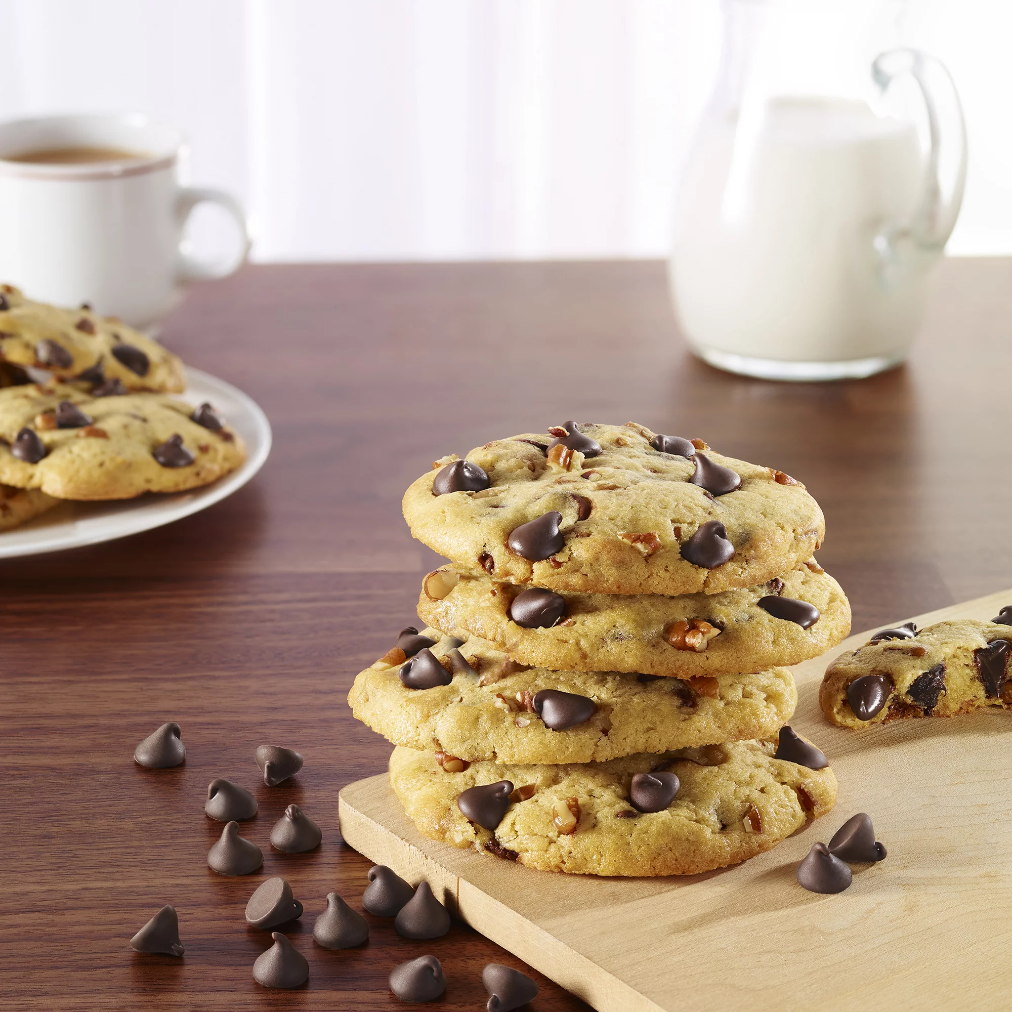 HERSHEY'S Sugar Free Chocolate Chips, 8 Ounces, 2 Pack