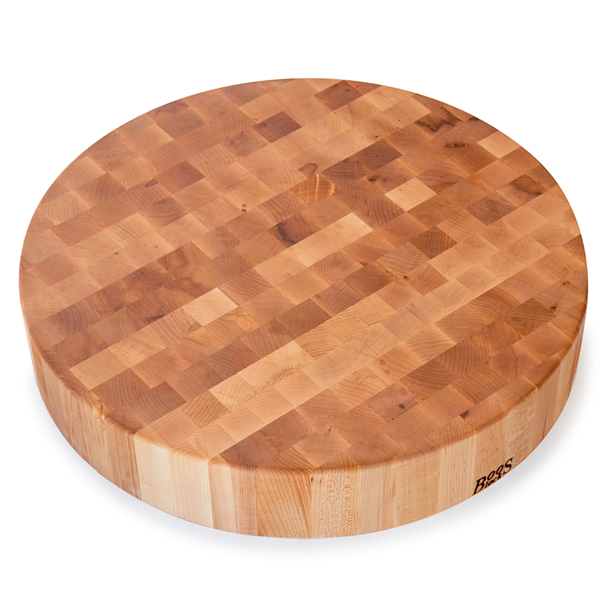 John Boos Medium Maple Wood Cutting Board for Kitchen, 24” x 24” Boos Block