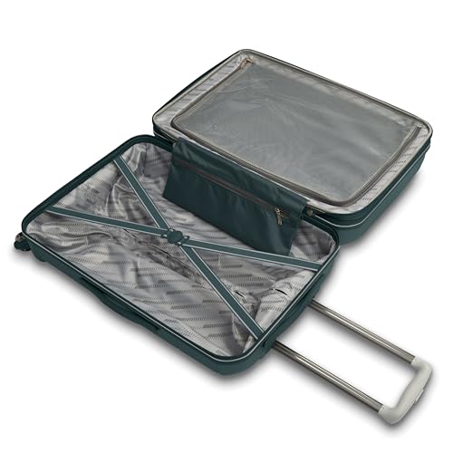 American Tourister Stratum 2.0 Expandable Hardside Luggage with Spinner Wheels, Purple Haze, Carry-on