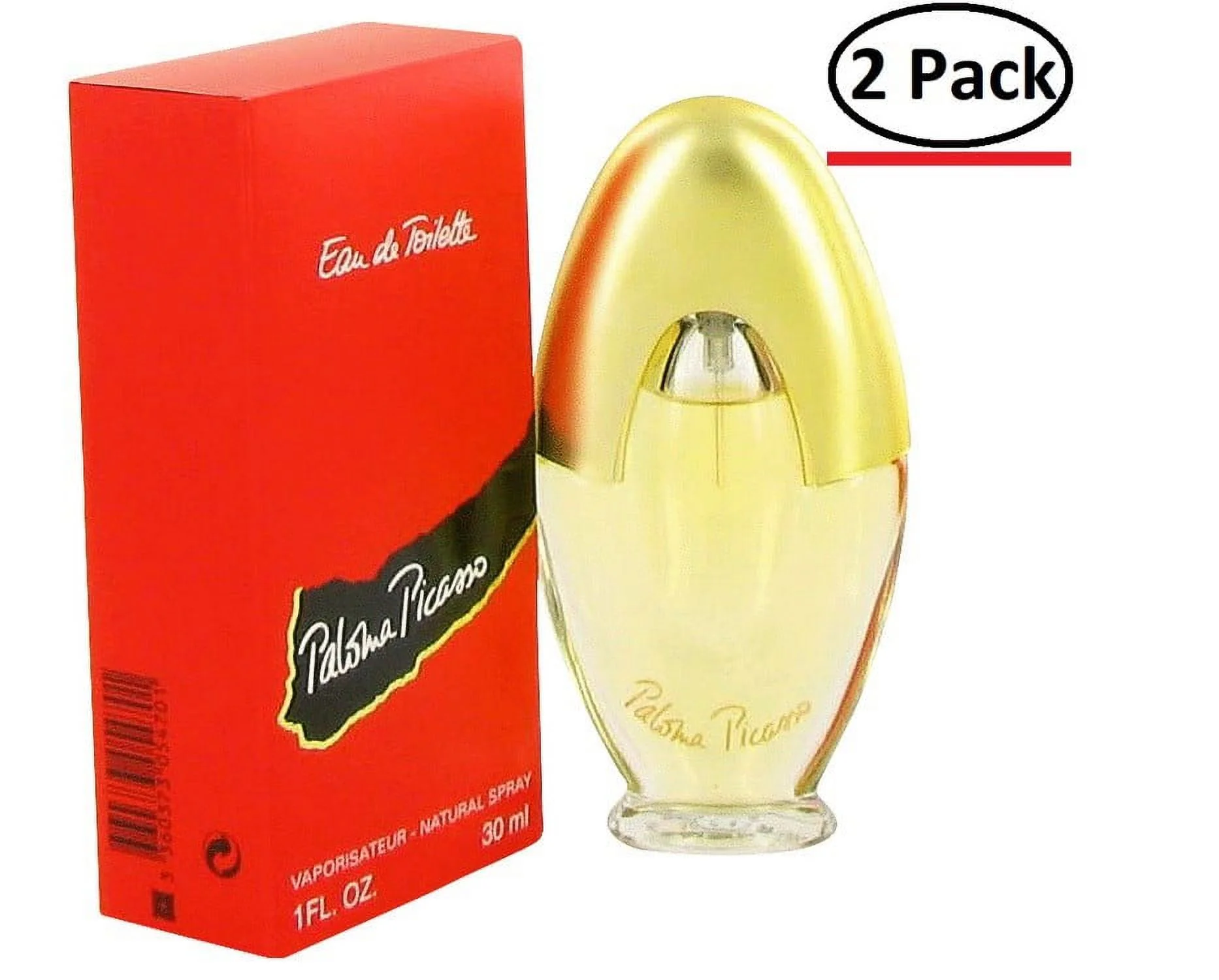 ( 2 Pack ) of Paloma Picasso by Paloma Picasso Eau De Parfum Spray 3.4 oz For Women
