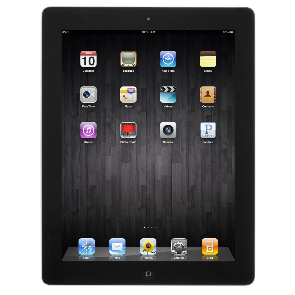 Restored Apple iPad 4 16GB Wi-Fi, Black / Silver (Refurbished)