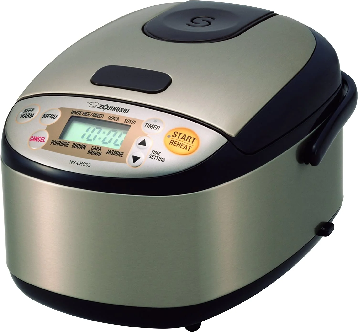 Zojirushi NS-LHC05 Micom Rice Cooker & Warmer  Stainless Dark Brown