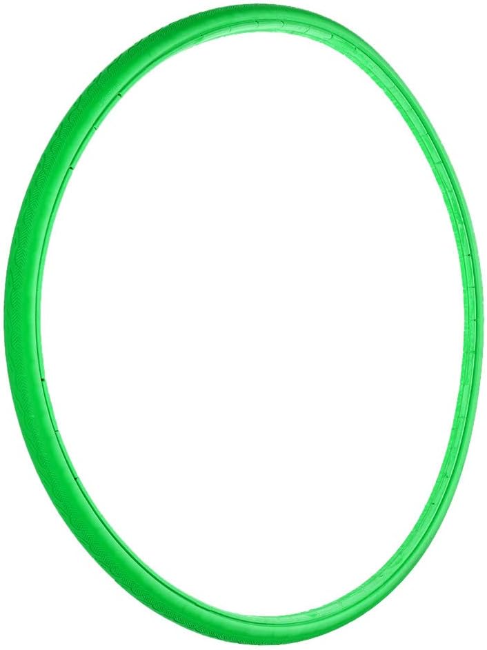 Bike Tire,700 * 23C Road Bike Cycling Bicycle Solid Tyre Fixie Bike Cycling Tire Fixed Gear Solid Tube Free Inflation Rubber Tire