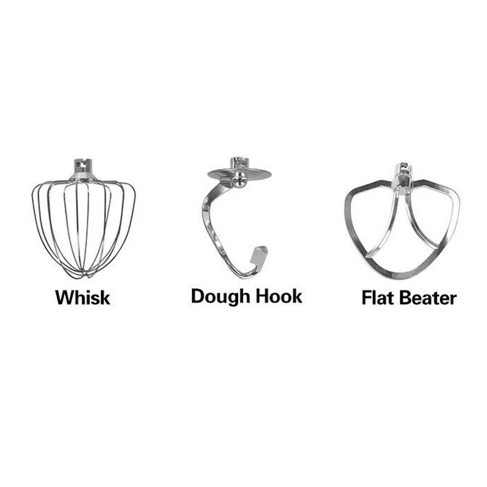 7L Stand Mixer 6-Speed Electric Food Mixer Dough Mixer Egg Beater Silver