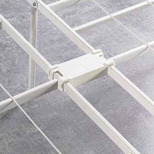 ZINUS Rumi 14in Full Metal Bed Frame, Quick Assembly SmartBase® Mattress Foundation, Heavy Duty Sturdy Steel with No Box Spring Needed, Eco-Friendly Packaging, Black