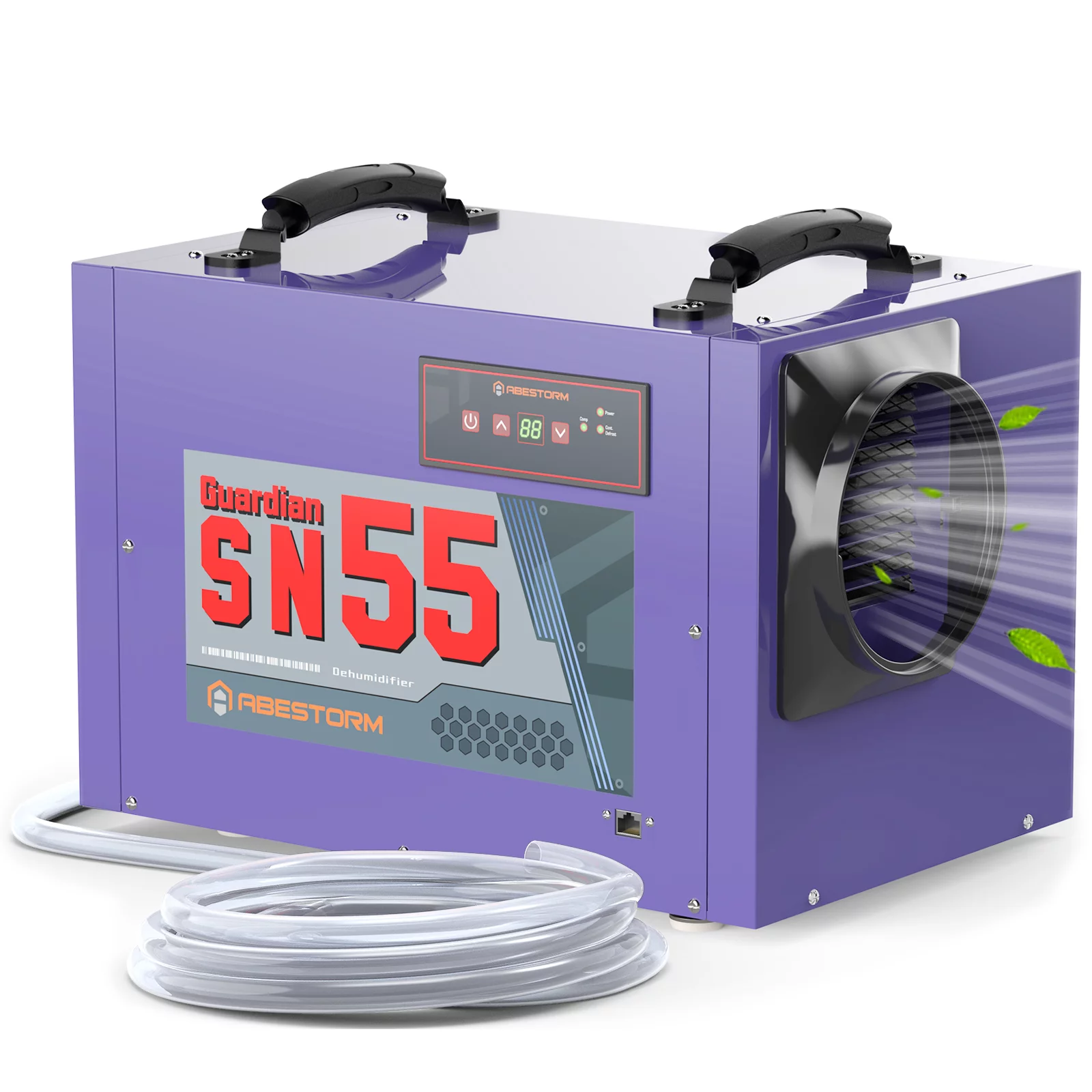 ABESTORM 113 Pint Crawl Space Dehumidifiers Commercial Dehumidifier with Hose, up to 1,200 Sq.ft