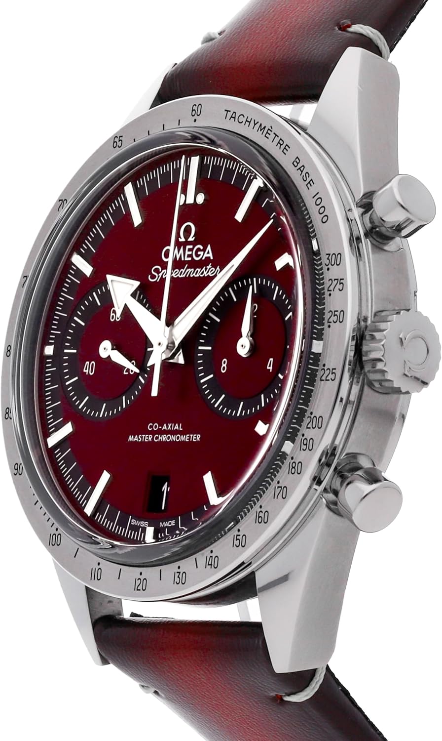Omega Speedmaster Chronograph Automatic Red Dial Men's Watch 332.12.41.51.11.001