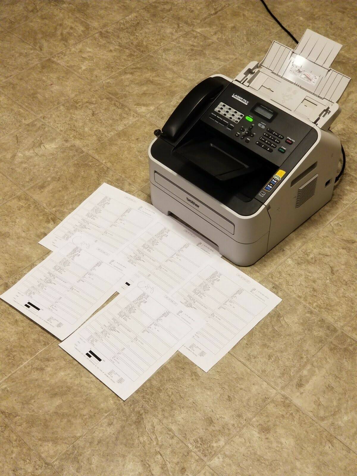 Brother FAX-2840 Laser Fax Machine