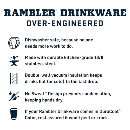 YETI Rambler 30 oz Stackable Tumbler, Stainless Steel, Vacuum Insulated with MagSlider Lid