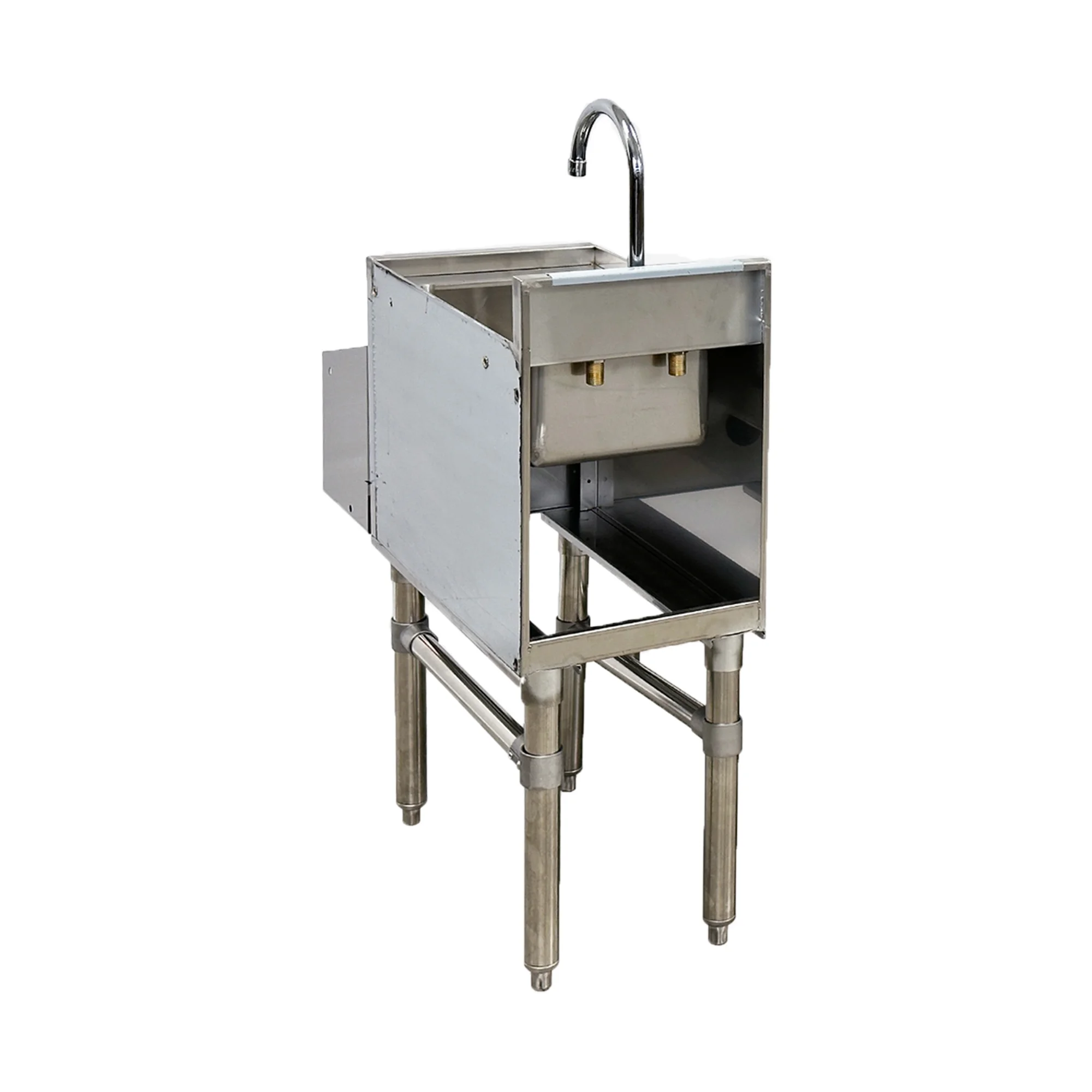 12''x29''x33'' Underbar Blender Station with Sink