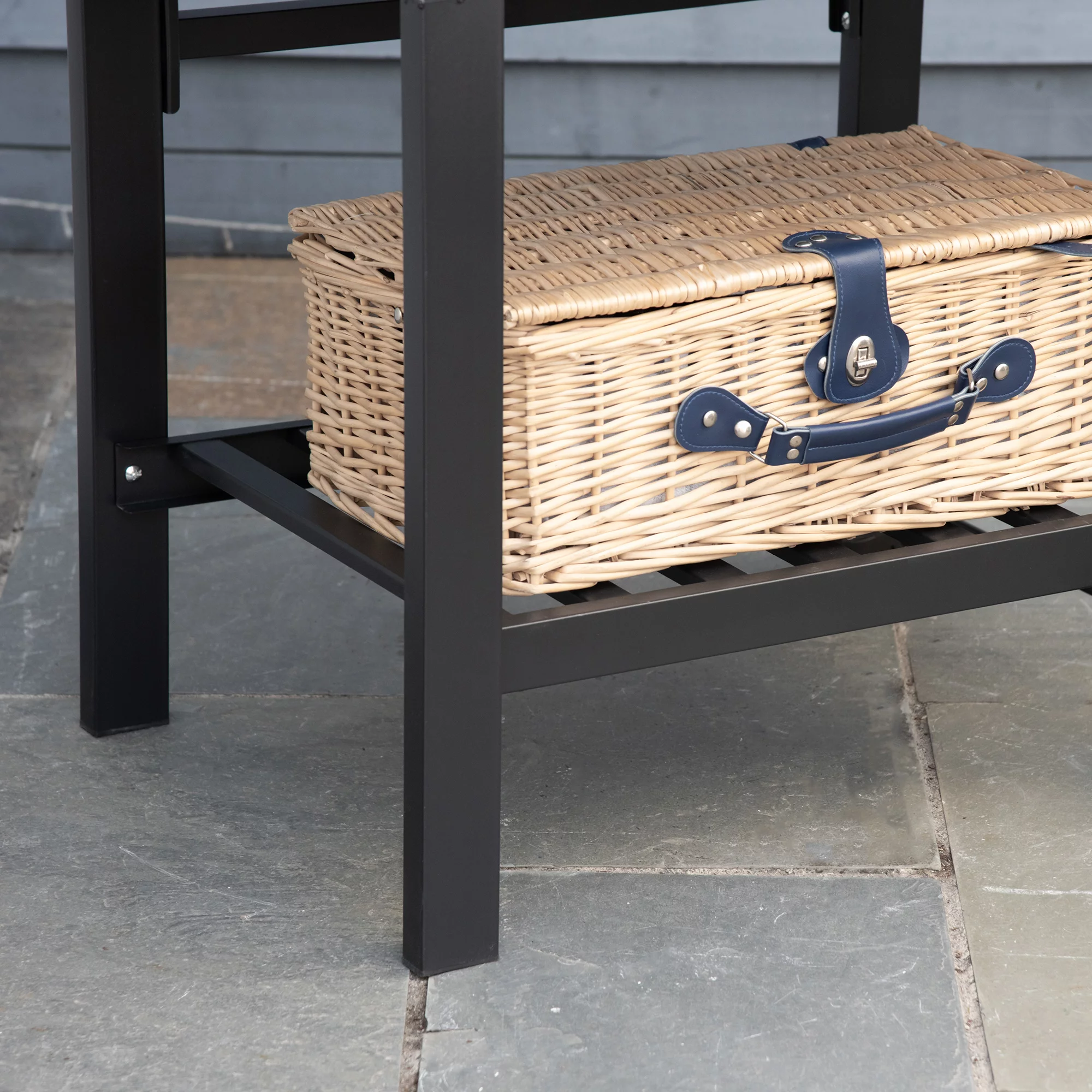 Outsunny Charcoal Grill, BBQ with Adjustable Charcoal Height, Black