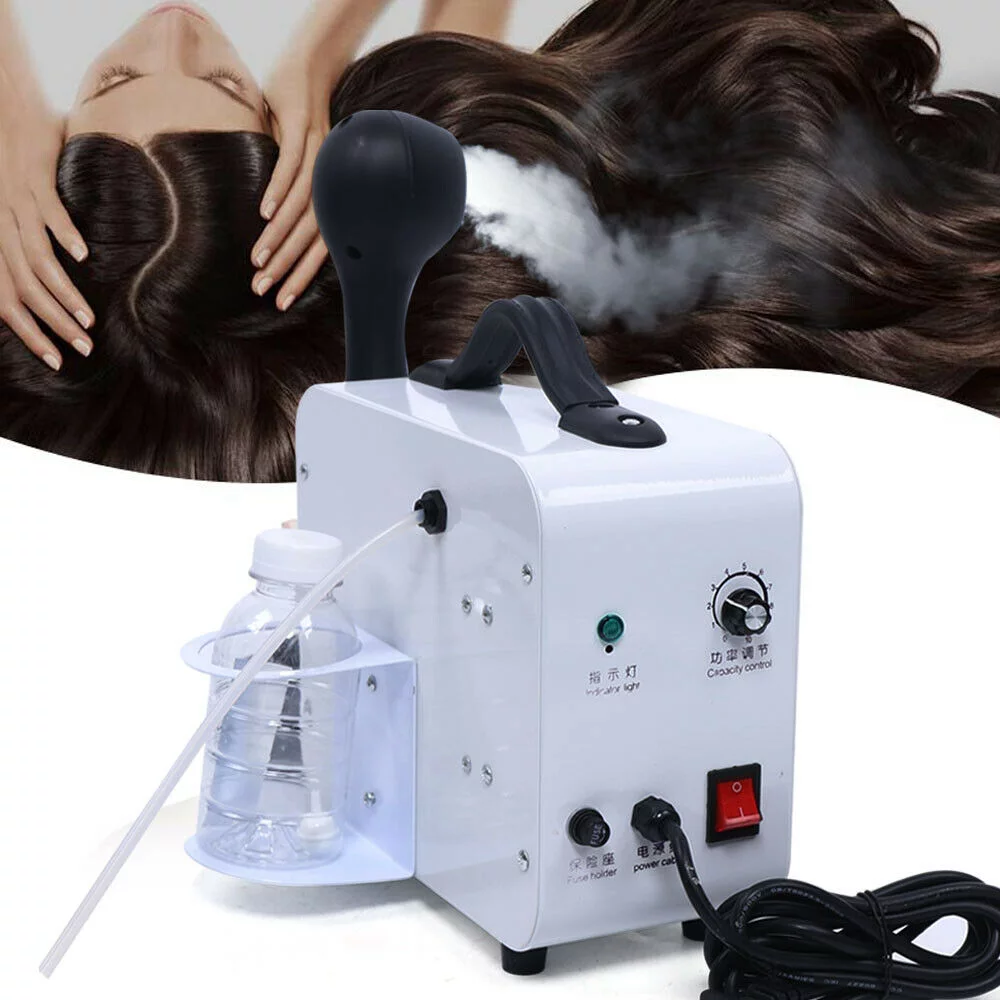 TFCFL Nano Steam Blue Sprayer Hair Steamer Mist Hair Salon Care Repair Machine 1.2KW