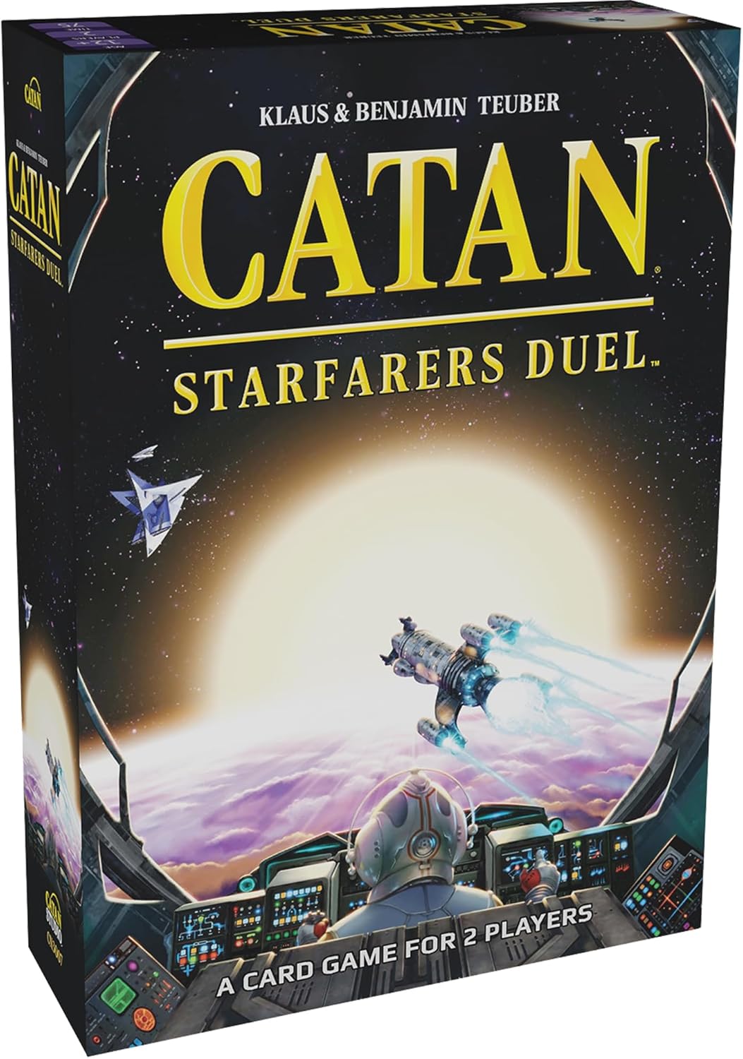CATAN Starfarers Duel Board Game - A Thrilling Two Player Space Adventure! Strategy Game, Family Game for Kids and Adults, Ages 12+, 2 Players, 120 Minute Playtime, Made by CATAN Studio