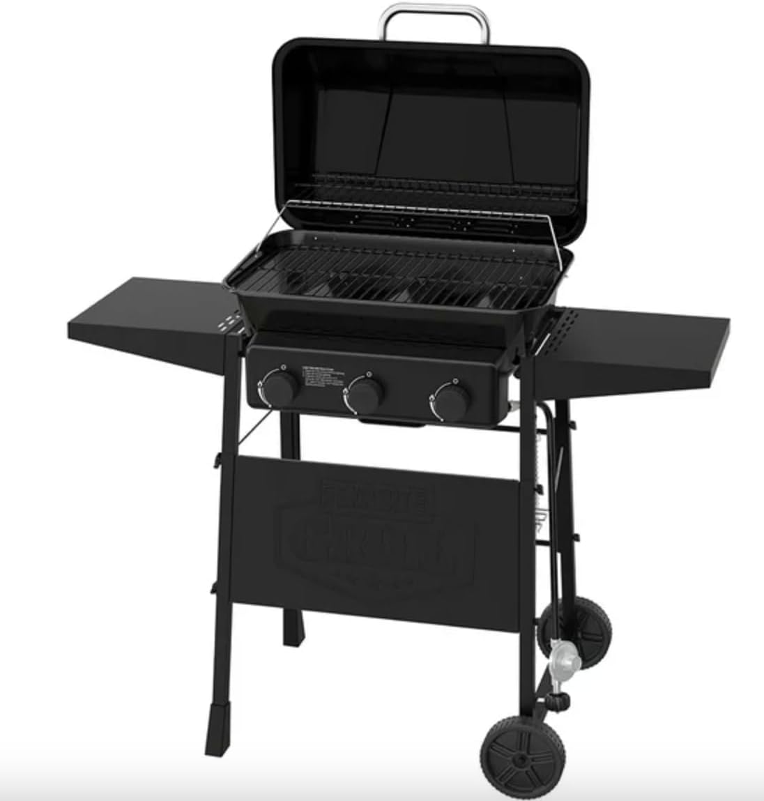 Expert Grill 3 Burner Propane Gas Grill, Black