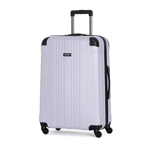 Kenneth Cole REACTION Out of Bounds Lightweight Hardshell 4-Wheel Spinner Luggage, Cobalt Blue, 20-Inch Carry On