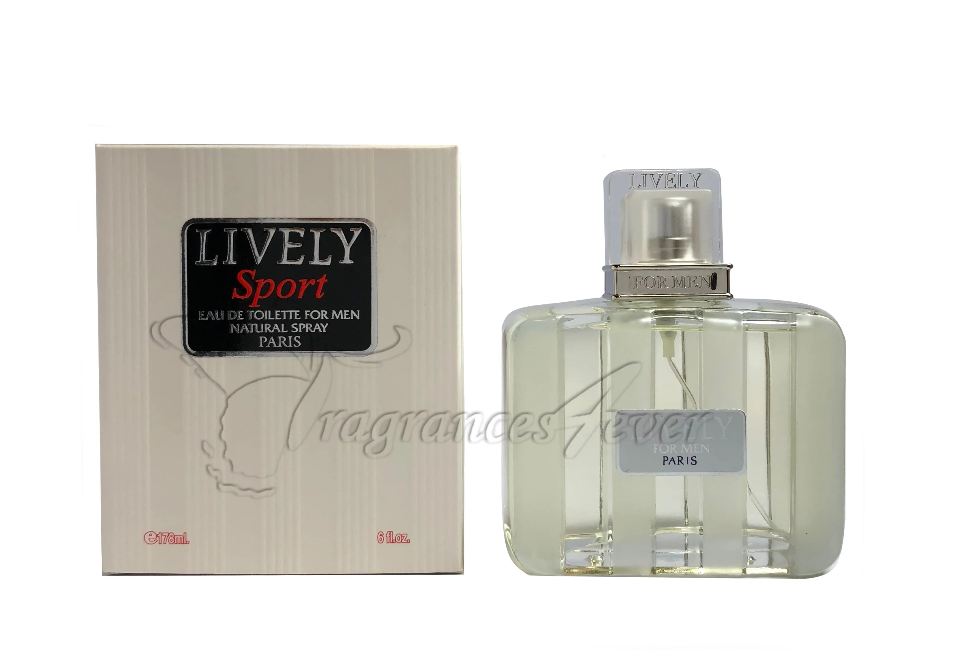 Lively Sport Eau de toilette 6 oz / 178 ml Men Spray