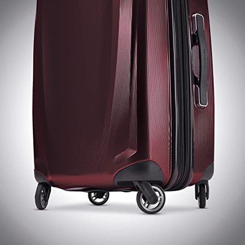 Samsonite Winfield 3 DLX Hardside Expandable Luggage with Spinners, Silver, Carry-On 20-Inch