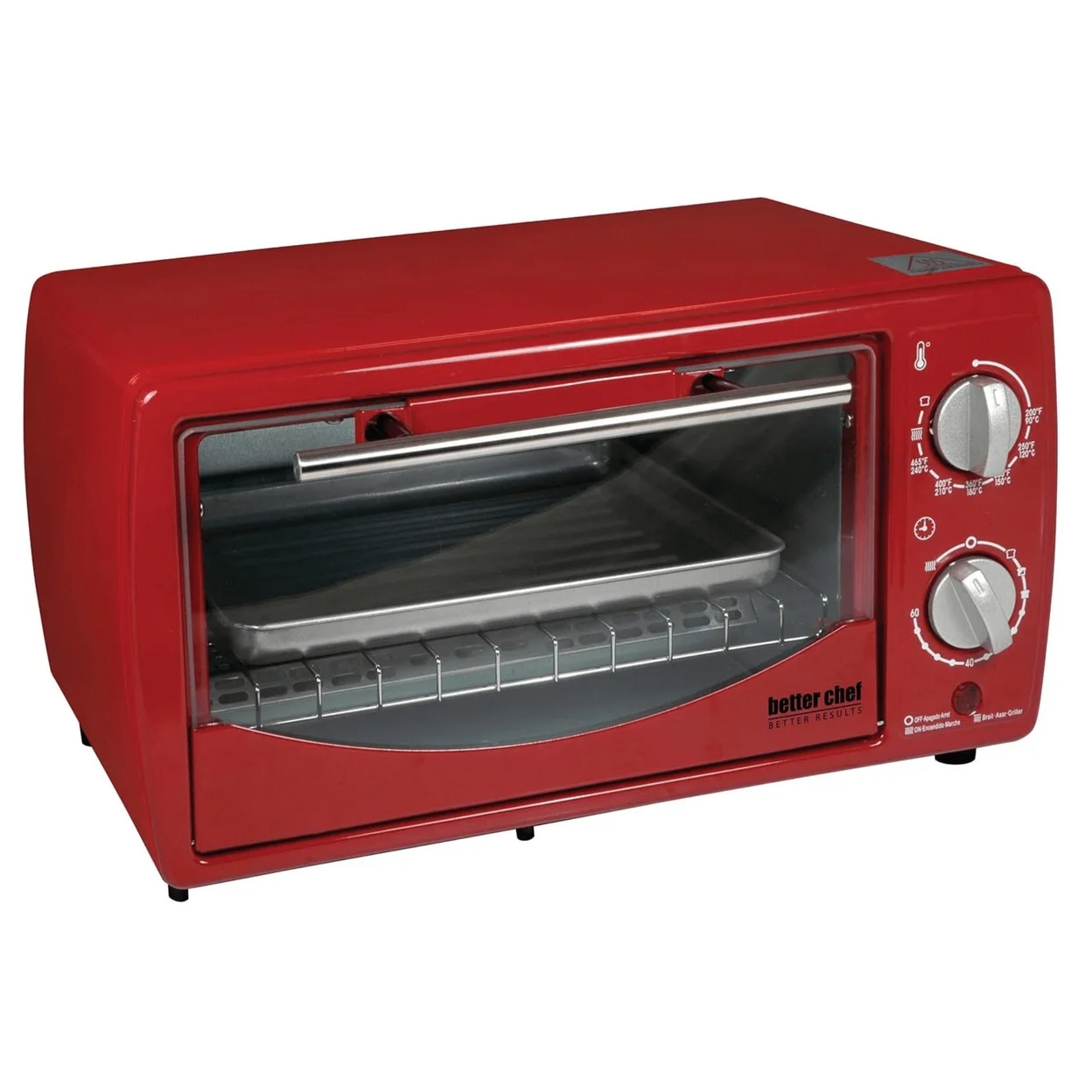 Better Chef 9 Liter Toaster Oven Broiler