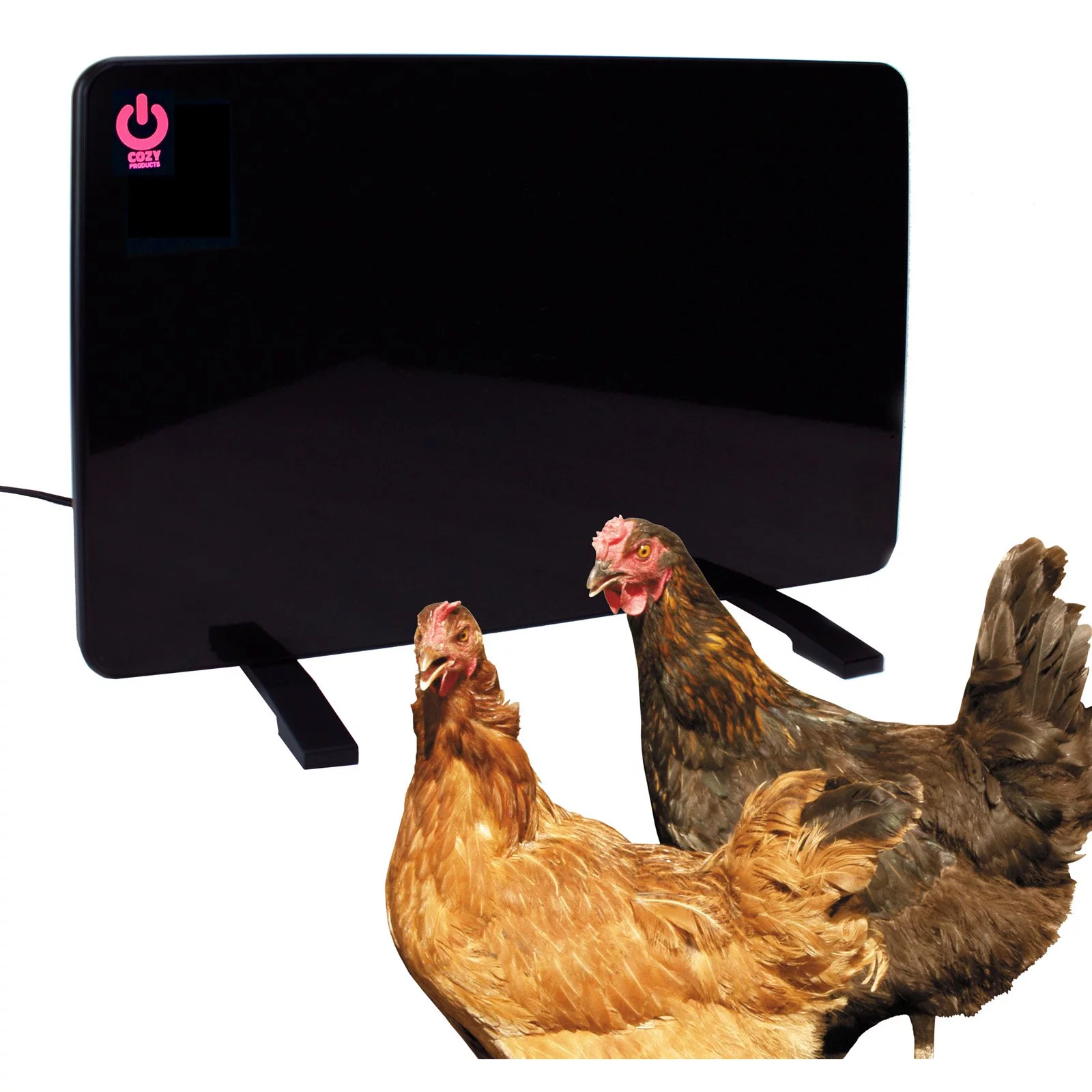 Cozy Coop Chicken Coop Heater, 200-Watt, Safe Radiant Space Heater