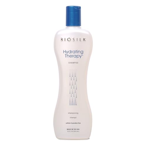 Biosilk Hydrating Therapy Shampoo & Conditioner, Replenishes Hair Moisture & Coarse Hair, Sulfate, Paraben, & Cruelty-Free, 12 Oz (2 Count)