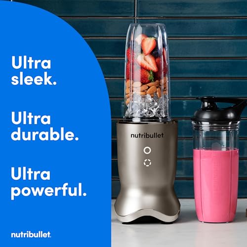 nutribullet Ultra Personal Blender NB50500, 32 oz, Gray