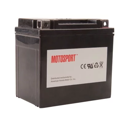 Motosport Maintenance-Free Battery with Acid GTX14BS for Honda Rancher 420 4x4 DCT 2014-2017