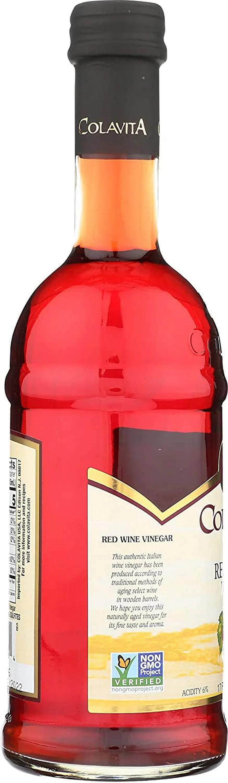 Colavita Aged Red Wine Vinegar 17 fl oz Pack of 3