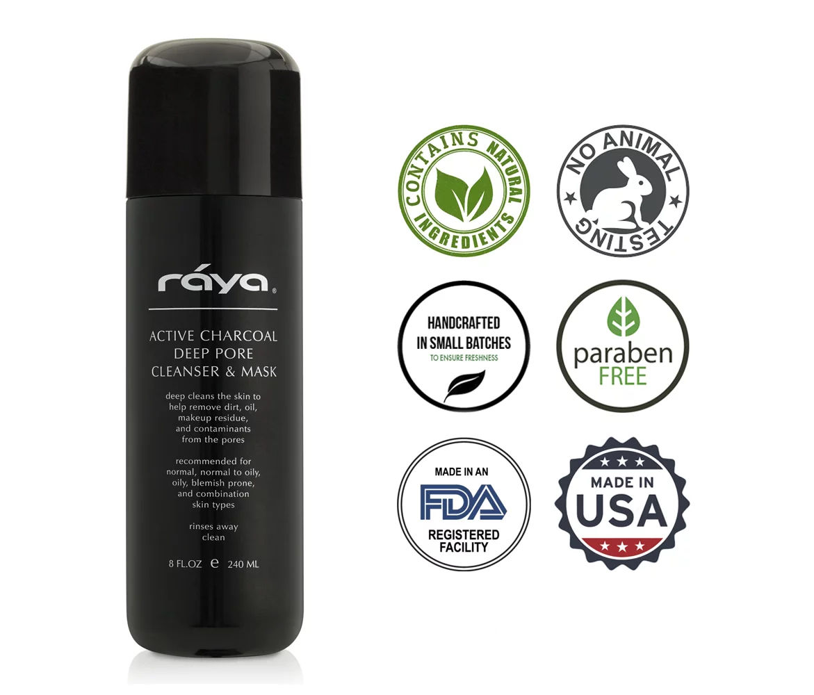 Active Charcoal Deep Pore Cleanser & Mask (121) | RAYA