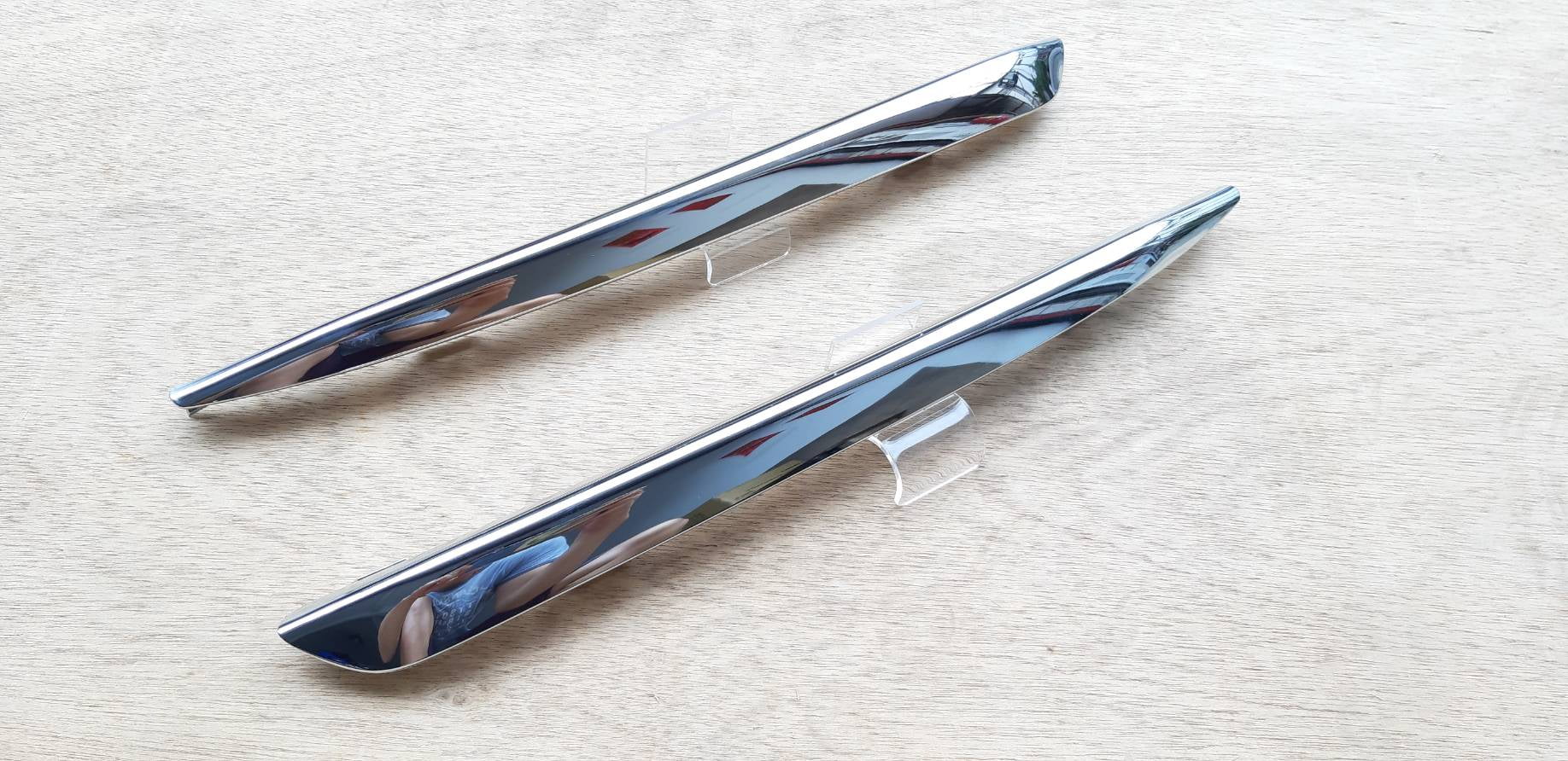 SHENG YI AUTO PARTS Front Bumper Fog light Trim Molding Chrome fit Chevy Suburban Tahoe 2015-2020