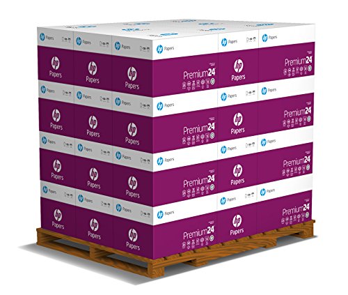 HP Paper Printer | 8.5 x 11 Paper | Premium 32 lb | 1 Ream - 500 Sheets | 100 Bright | Made in USA - FSC Certified | 113100R